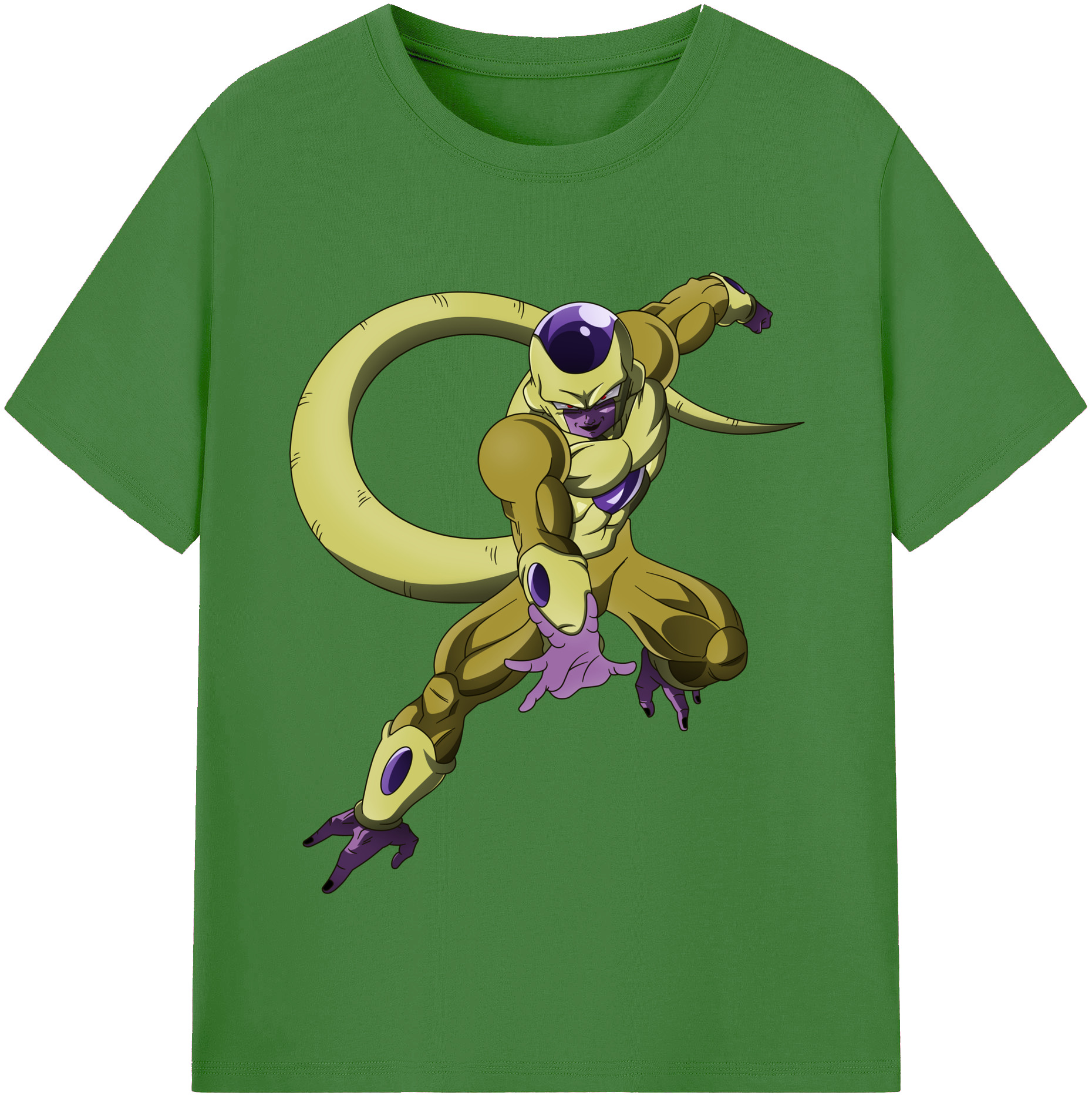 （画像用） ドラゴンボール フリーザ DRAGON BALL Frieza レディースカジュアルプリントTシャツ（綿100％）